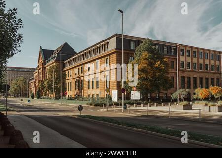 Altes Hauptquartier von Bayer Leverkusen deutschland Stockfoto