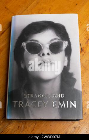 Die britische Künstlerin Tracey Emin Buchcover Strangeland UK Stockfoto