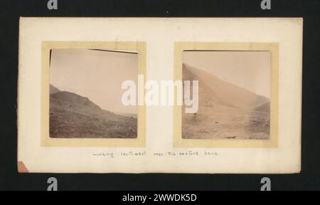 Beschreibung: Blick nach Südwesten über das Weideland. Ort: Insel Tristan da Cunha Datum: Januar 1903 Stockfoto