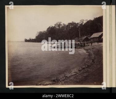 Beschreibung: Proklamation des Britischen Protektorats in Neuguinea Ort: Papua-Neuguinea Datum: 1884 asien, Papuanewguinea, australasien, asiathroughalens, australasiathroughalens Stockfoto