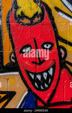 Graffiti in Albuquerque, New Mexico Stockfoto