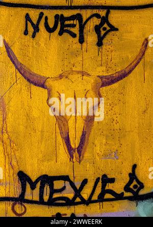 Graffiti in Albuquerque, New Mexico Stockfoto