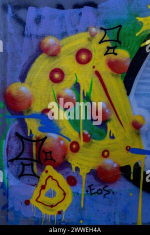 Graffiti in Albuquerque, New Mexico Stockfoto