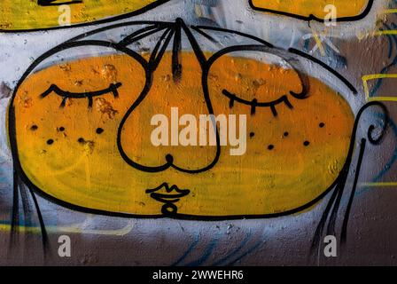 Graffiti in Albuquerque, New Mexico Stockfoto