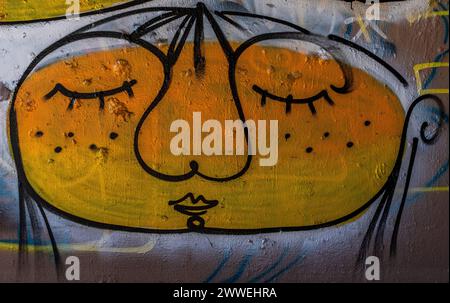 Graffiti in Albuquerque, New Mexico Stockfoto