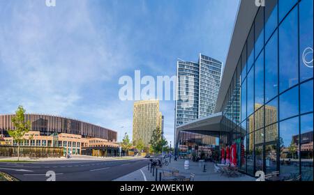 Der Sitz des Europäischen Gerichtshofs befindet sich in Kirchberg Luxemburg-Stadt Luxemburg, LÃt Luxemburg Luxemburg Stockfoto