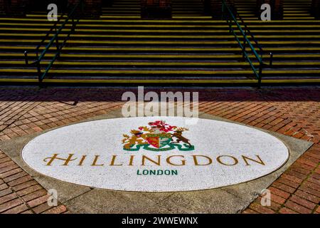 London Borough of Hillingdon Civic Centre, Uxbridge, Borough of Hillingdon, London, England, UK Stockfoto