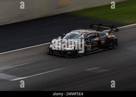 Scarperia, Firenze, Italien. März 2024. 71 Audi R8 LMS GT3 Evo II des Teams Juta Racing während des Hankook 12H Rennens auf dem Mugello Circuit (Credit Image: © Luca Martini/ZUMA Press Wire) NUR REDAKTIONELLE VERWENDUNG! Nicht für kommerzielle ZWECKE! Stockfoto