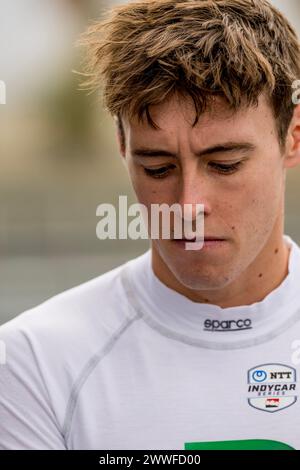 MARCUS ARMSTRONG (11) aus Christchurch, Neuseeland, bereitet sich auf die erste 1-Millionen-Dollar-Challenge des Thermal Clubs in Thermal, CA. Vor (Bild: © Grindstone Media Group/Aspinc/Wa/Cal Sport Media) Stockfoto