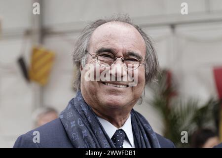 Sete, Frankreich. April 2022. Francois Commeinhes nimmt an der Escale à Sete Teil, der ersten maritimen Tagung in Sete, Frankreich Stockfoto