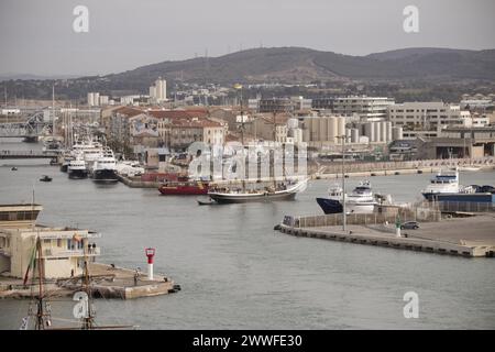 Sete, Frankreich. April 2022. Ankunft der Escale à Sete, dem ersten Seetreffen in Sete, Frankreich Stockfoto