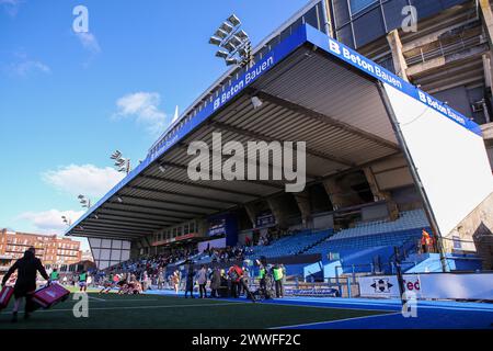 Cardiff, Großbritannien. März 2024. Cardiff, Wales, 23. März 2024 das Stadion im Womens Six Nations Rugby Spiel zwischen Wales und Schottland im Cardiff Arms Park in Cardiff Wales. (B.East/SPP) Credit: SPP Sport Press Photo. /Alamy Live News Stockfoto