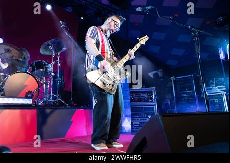 Glasgow, Schottland. 23. März 2024Take Hirose trat am 23. März 2024 mit Feeder im Barrowland Ballroom in Glasgow auf Credit: Glasgow Green bei Winter Time/Alamy Live News Stockfoto