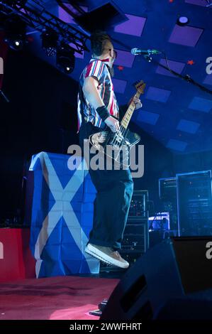 Glasgow, Schottland. 23. März 2024Take Hirose trat am 23. März 2024 mit Feeder im Barrowland Ballroom in Glasgow auf Credit: Glasgow Green bei Winter Time/Alamy Live News Stockfoto