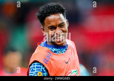 Wembley Stadium, London, Großbritannien. März 2024. International Football Friendly, England gegen Brasilien; Credit: Action Plus Sports/Alamy Live News Stockfoto