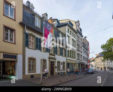 Trier: Karl-Marx-Haus-Museum in Mosel, Rheinland-Pfalz, Rheinland-Pfalz, Deutschland Stockfoto