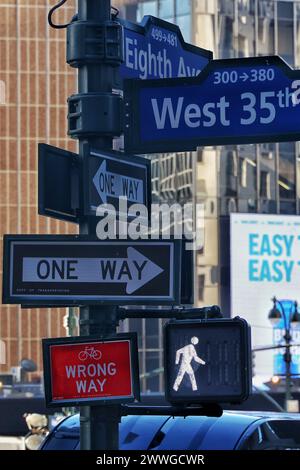 New York, USA. Februar 2024. Hinweis: Nidpor/Alamy Live News Stockfoto