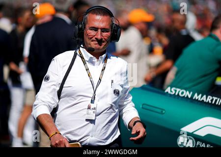 Melbourne, Australie. März 2024. FIA-Mitarbeiter während des Formel-1-Rolex Australian Grand Prix 2024, 3. Runde der Formel-1-Weltmeisterschaft 2024 vom 22. Bis 24. März 2024 auf dem Albert Park Circuit in Melbourne, Australien - Foto Eric Alonso/DPPI Credit: DPPI Media/Alamy Live News Stockfoto