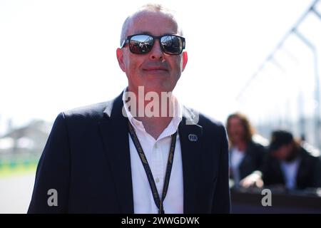 Melbourne, Australie. März 2024. Marshall und FIA-Mitarbeiter während des Formel-1-Rolex Australian Grand Prix 2024, 3. Runde der Formel-1-Weltmeisterschaft 2024 vom 22. Bis 24. März 2024 auf dem Albert Park Circuit in Melbourne, Australien - Foto Eric Alonso/DPPI Credit: DPPI Media/Alamy Live News Stockfoto