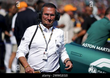 FIA-Mitarbeiter während des Formel-1-Rolex Australian Grand Prix 2024, der dritten Runde der Formel-1-Weltmeisterschaft 2024 vom 22. Bis 24. März 2024 auf dem Albert Park Circuit in Melbourne, Australien Stockfoto