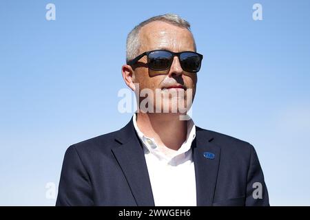 FIA-Mitarbeiter während des Formel-1-Rolex Australian Grand Prix 2024, der dritten Runde der Formel-1-Weltmeisterschaft 2024 vom 22. Bis 24. März 2024 auf dem Albert Park Circuit in Melbourne, Australien Stockfoto