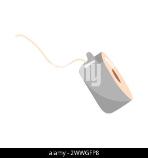 Shuttle für Nähmaschine Vektor Illustration Stock Vektor