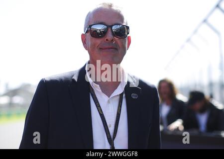 Marshall und FIA-Mitarbeiter während des Formel-1-Rolex Australian Grand Prix 2024, der dritten Runde der Formel-1-Weltmeisterschaft 2024 vom 22. Bis 24. März 2024 auf dem Albert Park Circuit in Melbourne, Australien Stockfoto