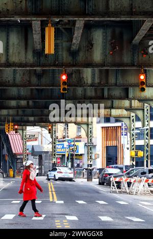 New York, USA. Februar 2024. Hinweis: Nidpor/Alamy Live News Stockfoto