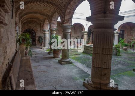 P. de Acim, Spanien - 21. Januar 2024: Neues Kloster des Klosters El Palancar, Pedroso de Acim, Caceres, Spanien Stockfoto