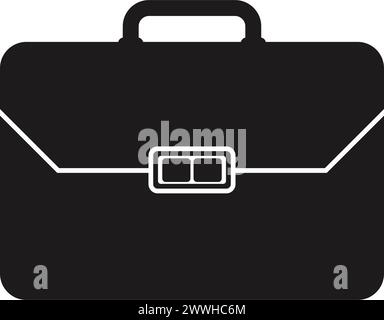 Aktenkoffer Symbol Vektor Illustration Symbol Design Stock Vektor