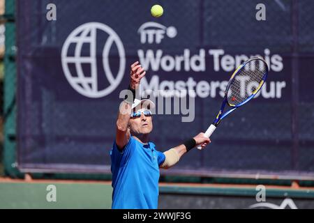 Manavgat, Antalya, Türkei. März 2024. Marc Renoult (FRA) ist bei der Team- und Einzelweltmeisterschaft 2024 65-90 (Credit Image: © Mathias Schulz/ZUMA Press Wire) NUR ZUR REDAKTIONELLEN VERWENDUNG dabei! Nicht für kommerzielle ZWECKE! Stockfoto