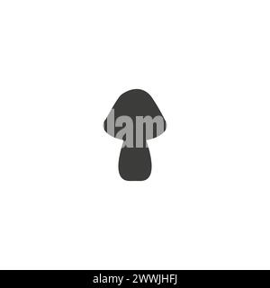 Pilzsymbol Illustration isoliertes Vektorsymbol Stock Vektor