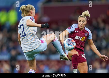 Birmingham, Großbritannien. März 2024. Arsenals Frida Maanum in der FA Women's Super League zwischen Aston Villa Women und Arsenal Women im Villa Park, Birmingham, England am 24. März 2024. Foto von Stuart Leggett. Nur redaktionelle Verwendung, Lizenz für kommerzielle Nutzung erforderlich. Keine Verwendung bei Wetten, Spielen oder Publikationen eines einzelnen Clubs/einer Liga/eines Spielers. Quelle: UK Sports Pics Ltd/Alamy Live News Stockfoto