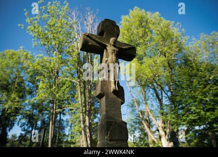 Verlassene Dörfer, Region Lemko, Ostpolen Stockfoto