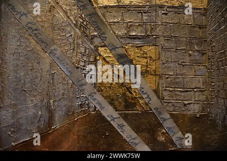 ANSELM KIEFER ANGELI CADUTI A PALAZZO STROZZI FIRENZE Stockfoto