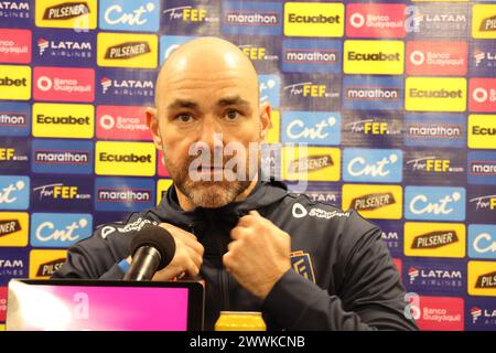 Harrison, NJ, USA. März 2024. SPO) FIFA Friendly Soccer Game: Italien gegen Ecuador. März 2024. Harrison, New Jersey: Titelverteidiger der Europameister Italien setzt seine Vorbereitungen für die Euro 2024 mit einem weiteren Freundschaftsspiel über den Teich fort. Die Azzurri schlugen Ecuador 2-0 in ihrem zweiten Spiel auf amerikanischem Boden für fast zwanzig Jahre, da sie versuchen, in Deutschland wieder etwas zu machen. Credit: Jose Francisco/Thenews (Credit Image: © Jose Francisco/TheNEWS2 via ZUMA Press Wire) NUR REDAKTIONELLE VERWENDUNG! Nicht für kommerzielle ZWECKE! Stockfoto