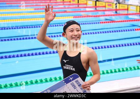 Tokyo Aquatics Centre, Tokio, Japan. März 2024. Airi Mitsui, 22. MÄRZ 2024 - Schwimmen : 2024 Schwimmen repräsentative Auswahl für internationale Wettbewerbe 200 m Schmetterlingsfinale der Frauen im Tokyo Aquatics Centre, Tokio, Japan. Quelle: YUTAKA/AFLO SPORT/Alamy Live News Stockfoto