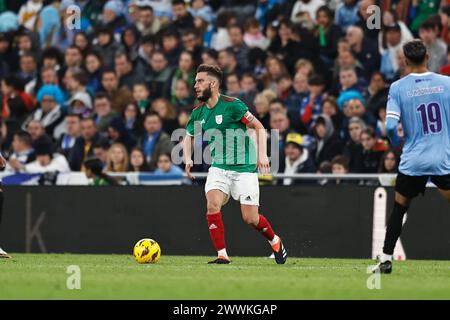 Bilbao, Spanien. März 2024. Roberto Torres (Baskisch) Fußball/Fußball : internationales Freundschaftsspiel zwischen Baskenland 1-1 Uruguay im San Mames Stadium in Bilbao, Spanien . Quelle: Mutsu Kawamori/AFLO/Alamy Live News Stockfoto