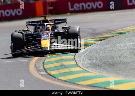 Albert Park, Australien, 24. März 2024. Niederlande Max Verstappen fuhr für Austria Oracle Red Bull Racing während des F1 Rolex Australian Grand Prix auf dem Melbourne Grand Prix Circuit am 24. März 2024 in Albert Park, Australien. Quelle: Dave Hewison/Speed Media/Alamy Live News Stockfoto