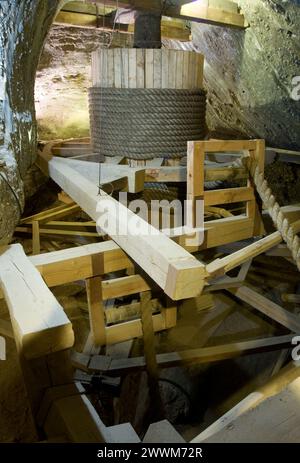 Salzbergwerk Bochnia, Polen Stockfoto