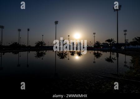BAHRAIN INTERNATIONAL CIRCUIT, BAHRAIN - 23. FEBRUAR: Bahrain Winter Testing, Bahrain Winter Testing 2024 während der Bahrain Testing auf Bahrain International Circuit am 23. Februar 2024 in Sakhir, Bahrain. (Foto: Michael Potts/BSR Agency) Credit: BSR Agency/Alamy Live News Stockfoto
