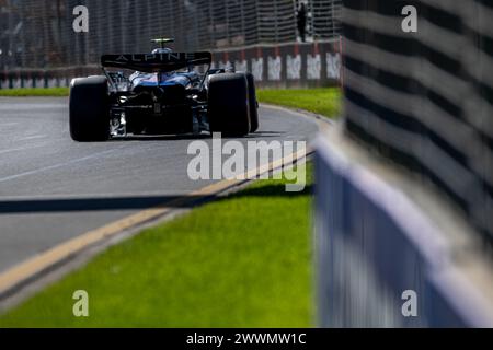 AUSTRALIA ALBERT PARK CIRCUIT, AUSTRALIEN - 23. MÄRZ: Pierre Gasly, Alpine A523 während des Grand Prix von Australien auf dem Australia Albert Park Circuit am Samstag, 23. März 2024 in Melbourne, Australien. (Foto: Michael Potts/BSR Agency) Credit: BSR Agency/Alamy Live News Stockfoto