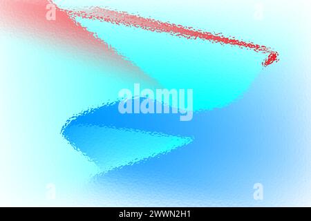 Abstrakter Unschärfe-Verlaufshintergrund mit mattiertem Glas-Textur. Hintergrund mit Glasstruktur. Verschwommenes Buntglasfenster. Hintergrund des Glasstrukturvektors. Stock Vektor