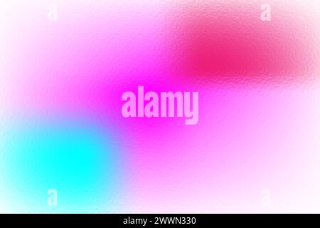 Abstrakter Unschärfe-Verlaufshintergrund mit mattiertem Glas-Textur. Hintergrund mit Glasstruktur. Verschwommenes Buntglasfenster. Hintergrund des Glasstrukturvektors. Stock Vektor