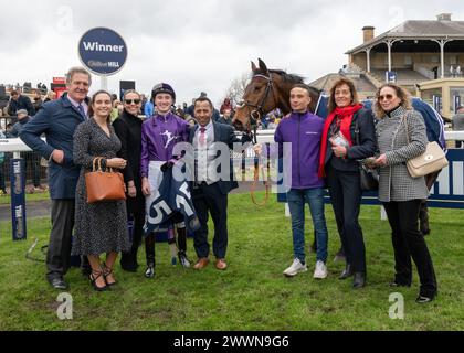 Am 23. März 2024 gewann er den William Hill Lincoln in Doncaster für Dominic French Davis und David Egan Stockfoto