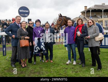 Am 23. März 2024 gewann er den William Hill Lincoln in Doncaster für Dominic French Davis und David Egan Stockfoto