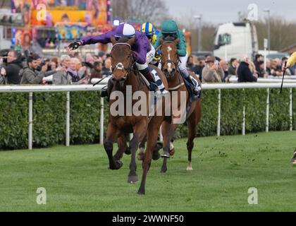 Am 23. März 2024 gewann er den William Hill Lincoln in Doncaster für Dominic French Davis und David Egan Stockfoto