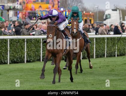 Am 23. März 2024 gewann er den William Hill Lincoln in Doncaster für Dominic French Davis und David Egan Stockfoto