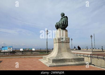 Bartolomeo Borghesi Skulptur in San Marino Stockfoto