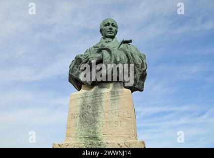 Bartolomeo Borghesi Skulptur in San Marino Stockfoto